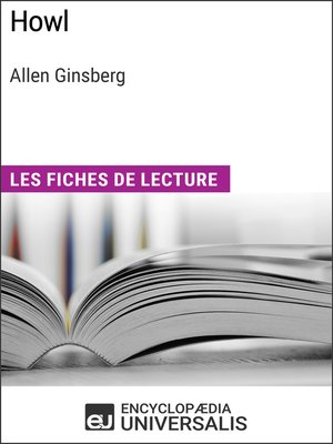 cover image of Howl d'Allen Ginsberg